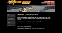 Desktop Screenshot of karting2000.com